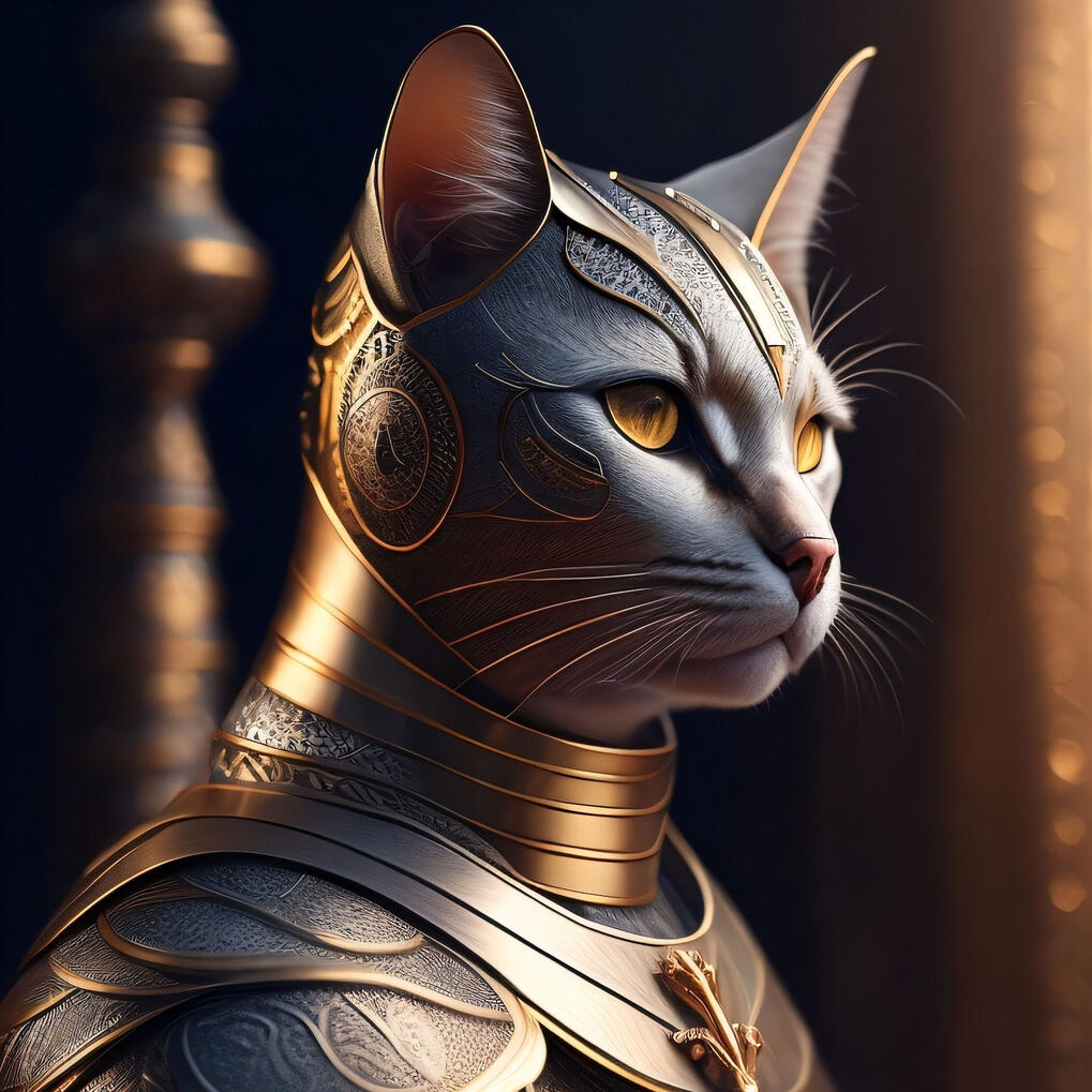 Royal Egyptian Cat